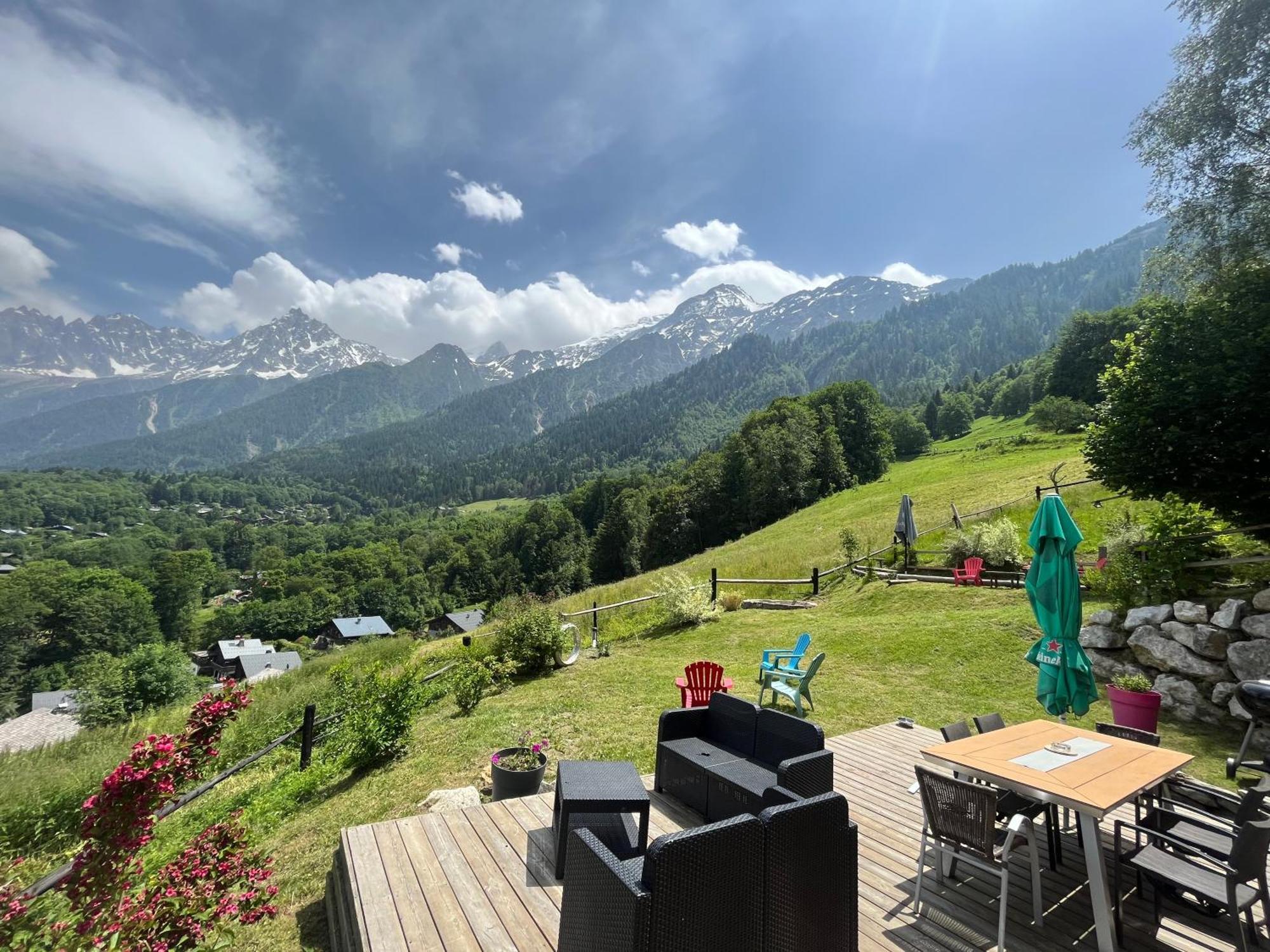 Amazing View Appartement Du Chalet Les Houches Εξωτερικό φωτογραφία