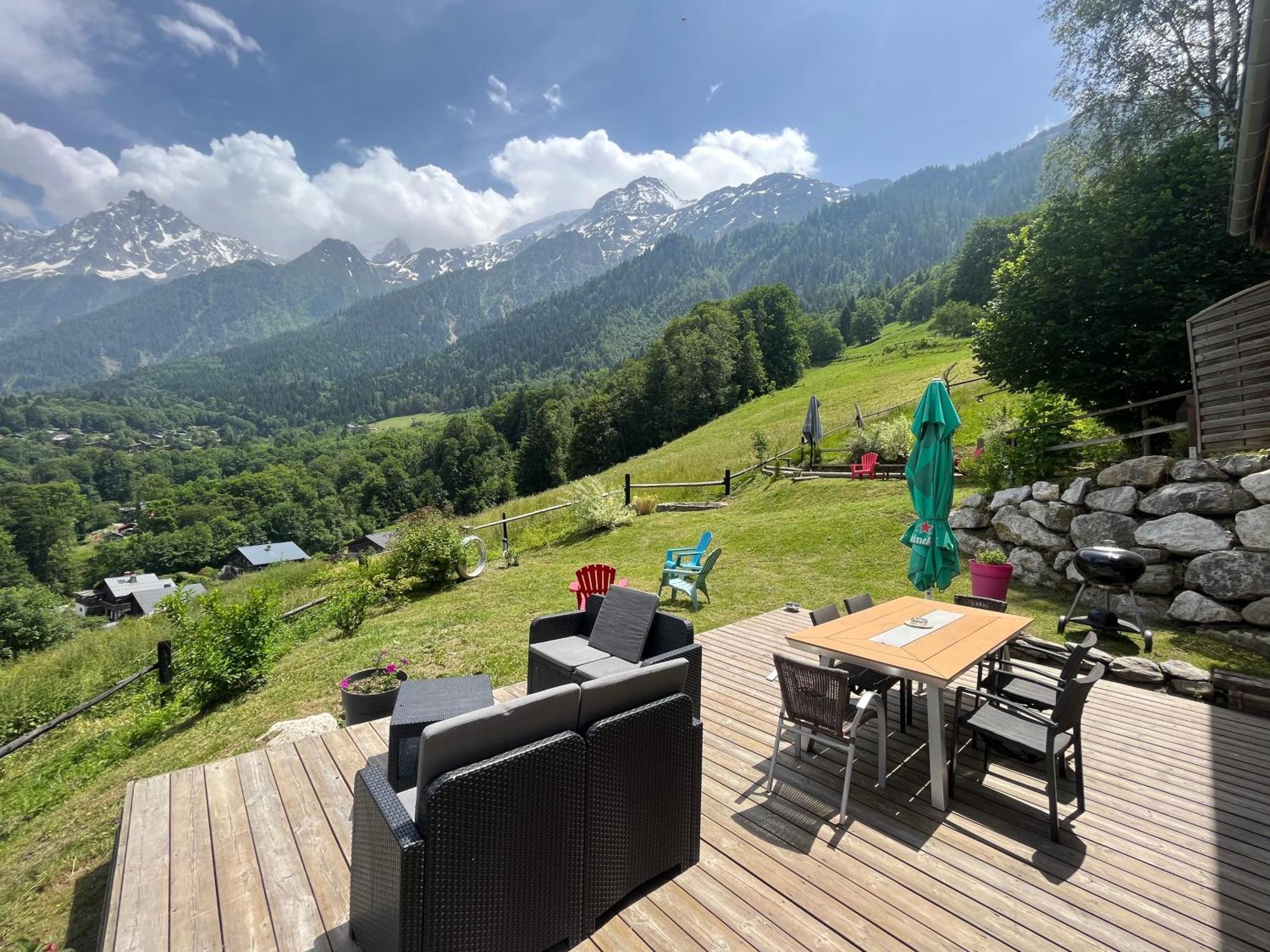 Amazing View Appartement Du Chalet Les Houches Εξωτερικό φωτογραφία