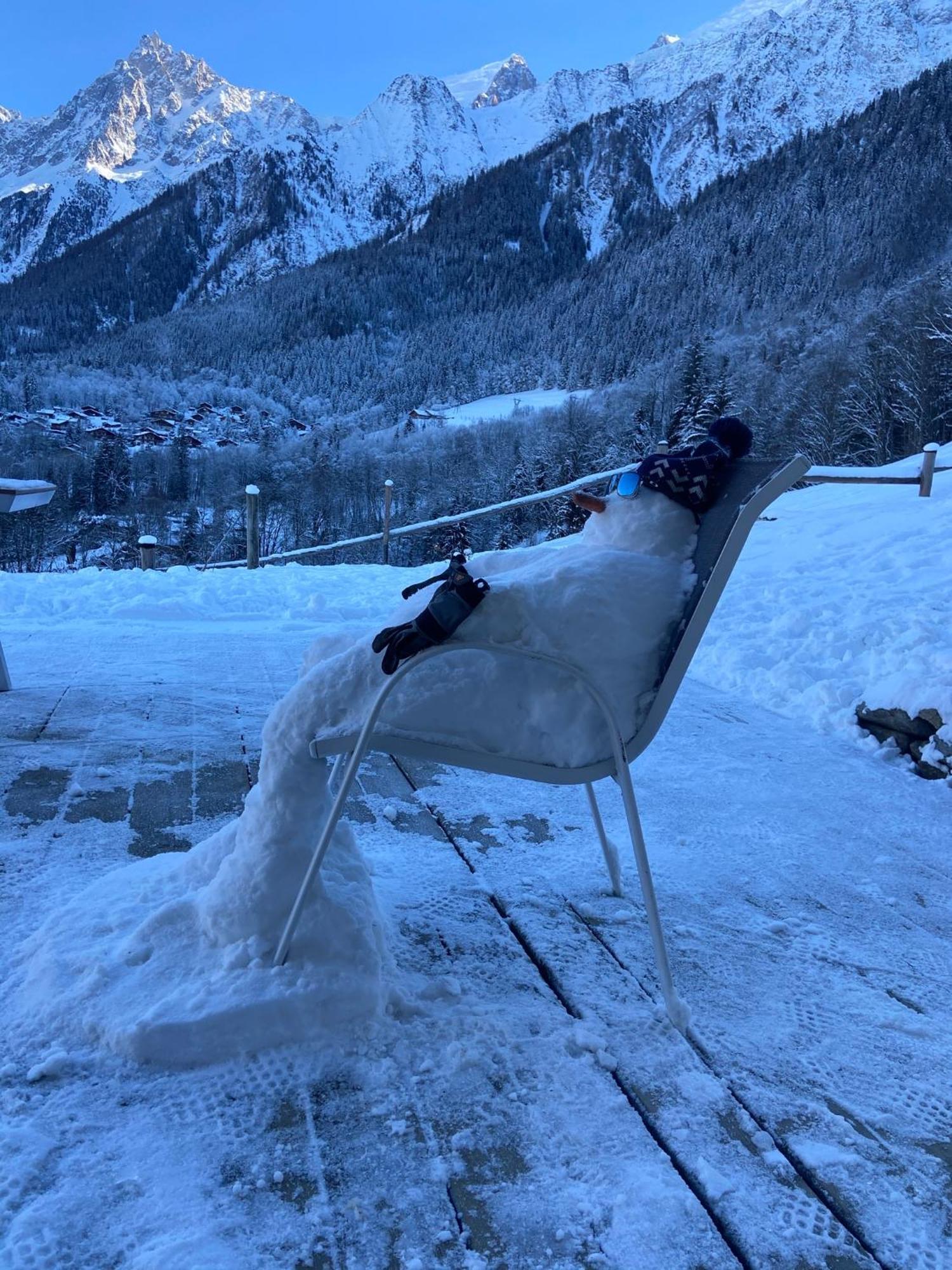 Amazing View Appartement Du Chalet Les Houches Εξωτερικό φωτογραφία